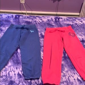 PINK sweatpants (2 are better than 1!)